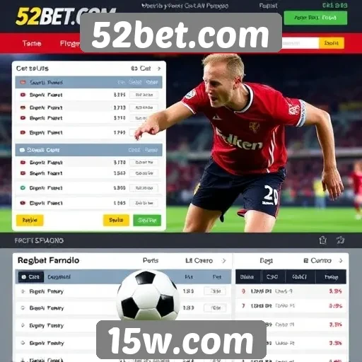 Apostas esportivas em 52bet.com atraem novos usuários